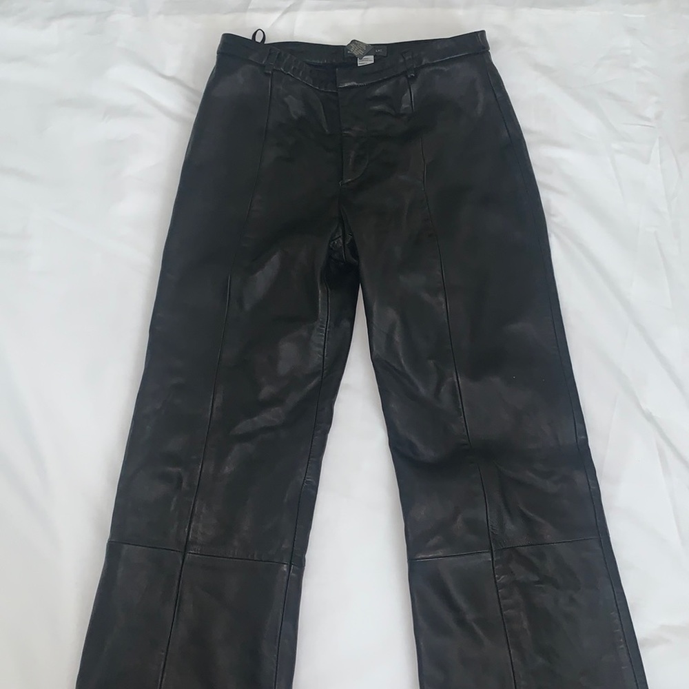 Leather pants